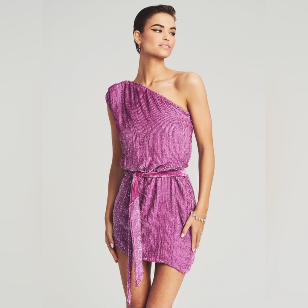 Retrofete - Ella Dress - Pink/Purple
